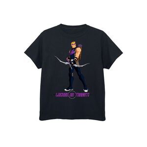 Hawkeye Boys Locked On Target T-Shirt / Black